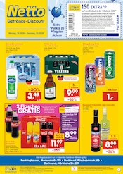 Cola im Netto Marken-Discount Prospekt in Holzwickede Aktueller Netto Marken-Discount Prospekt mit Cola, "DER ORT, AN DEM DU IMMER AUSGEZEICHNETE PREISE FINDEST.", Seite 1