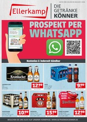 GetrĂ€nke Ellerkamp GetrĂ€nkemarkt Prospekt der aktuellen Woche mit 4 Seiten, gĂŒltig von 23.06.2025 bis 28.06.2025, in Gronau und Umgebung Aktueller GetrĂ€nke Ellerkamp GetrĂ€nkemarkt Prospekt in Gronau und Umgebung, "DIE GETRĂNKEKĂNNER" mit 4 Seiten, 23.06.2025 - 28.06.2025