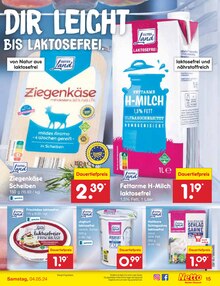 Milch im Netto Marken-Discount Prospekt "Aktuelle Angebote" mit 50 Seiten (Mainz)