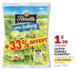 Laitue Iceberg - Florette en promo chez Super U Laitue Iceberg - Florette dans le catalogue Super U