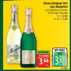 Jahrgangs Sekt Angebote von Mumm bei Marktkauf Altenburg für 3,33 €