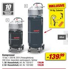 Kompressor Angebote von Rowi bei toom Baumarkt Germering für 139,99 €