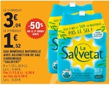 Promo Eau minérale naturelle avec adjonction de gaz carbonique à 1,52 € dans le catalogue E.Leclerc à Ruffec