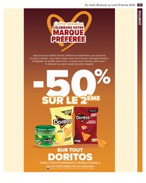 Offre Doritos dans le catalogue Carrefour du moment à la page 29