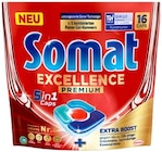 Excellence Premium Geschirrreiniger im Angebot bei REWE in Germering Excellence Premium Geschirrreiniger Angebote von Somat bei REWE Germering für 4,99 €