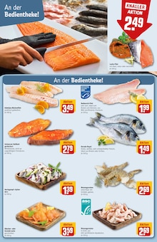 Lachs im aktuellen REWE Prospekt (Darmstadt) Lachs im REWE Prospekt "Dein Markt" mit 46 Seiten (Darmstadt)