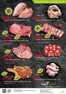 Hähnchenbrust im Hepsi Markt Prospekt "IHR TÜRKISCHER SUPERMARKT" mit 12 Seiten (Essen)