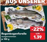 Regenbogenforelle im Angebot bei Kaufland in Pirmasens Regenbogenforelle Angebote bei Kaufland Pirmasens für 1,39 €