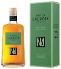 Whisky Français Single Malt 40° - Maison Lacroix en promo chez Super U Rennes à 19,95 €