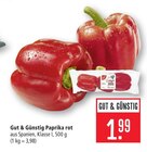 Paprika rot im Angebot bei Marktkauf in Rottenburg Paprika rot Angebote von Gut & Günstig bei Marktkauf Rottenburg für 1,99 €