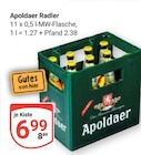 Radler Angebote von Apoldaer bei GLOBUS Weimar für 6,99 €