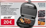 Tischgrill 3 in 1 von GOURMETmaxx im aktuellen Woolworth Prospekt