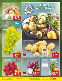 Kartoffeln Angebot im Netto Marken-Discount Prospekt, gültig von 25.09.2023 bis 30.09.2023 Kartoffeln Angebot im aktuellen Netto Marken-Discount Prospekt auf Seite 5