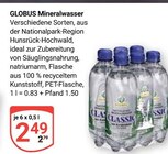 Mineralwasser im Angebot bei GLOBUS in Rostock Mineralwasser Angebote von GLOBUS bei GLOBUS Rostock für 2,49 €