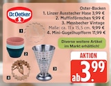 Linzer Ausstecher Hase im Marktkauf Prospekt Linzer Ausstecher Hase von Dr. Oetker im aktuellen Marktkauf Prospekt für 3,99 €
