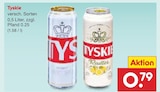 Aktuelle Tyskie Angebote bei Netto Marken-Discount in Mannheim Aktuelles Tyskie Angebot bei Netto Marken-Discount in Mannheim ab 0,79 €
