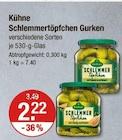 Schlemmertöpfchen Gurken bei V-Markt im Lauingen Prospekt für 2,22 €