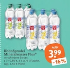 Mineralwasser Plus von RhönSprudel im aktuellen tegut Prospekt für 3,99 €