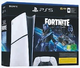 Pack Console PS5 Slim Edition Digitale - Fortnite - Sony - Hyper U à Annecy Pack Console PS5 Slim Edition Digitale - Fortnite - Sony en promo chez Hyper U Annecy à 449,99 €