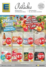 Discounter Prospekt von EDEKA Bünde EDEKA Prospekt: "Aktuelle Angebote", 24 Seiten, 06.10.2025 - 11.10.2025