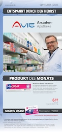Apotheken Prospekt von Arcaden-Apotheke in Gera Aktueller Arcaden-Apotheke Apotheken Prospekt für Gera: Aktuelle Angebote mit 6} Seiten, 01.09.2026 - 30.09.2026