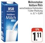 nah und gut Falkenhain - Haltbare Milch Angebot im Prospekt Haltbare Milch bei nah und gut im Falkenhain Prospekt für 1,11 €