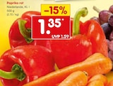 Paprika rot im Angebot bei Netto Marken-Discount in Frankenthal Paprika rot Angebote bei Netto Marken-Discount Frankenthal für 1,35 €