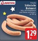 Aktuelles Frische Schlesische Bratwurst Angebot bei E center in Oberhausen ab 1,29 €