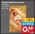 Kasseler-Hähnchen Schenkel Angebote bei Netto Marken-Discount Magdeburg für 0,59 €