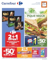 Prospectus Carrefour à Vichy, "PIQUE NIQUE", 64 pages, 06/08/2024 - 19/08/2024