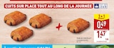 Pain au chocolat en promo chez Aldi Pain au chocolat dans le catalogue Aldi