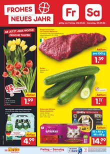 Blumen im Netto Marken-Discount Prospekt "Aktuelle Angebote" mit 62 Seiten (Freiburg (Breisgau))