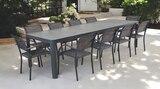 Table extensible Alliance 180/240/300 x 100 cm en aluminium à Mr. Bricolage dans La Colle-sur-Loup Table extensible Alliance 180/240/300 x 100 cm en aluminium à Mr. Bricolage dans La Colle-sur-Loup