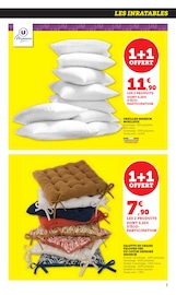 Chaise Angebote im Prospekt "Le Blanc À PRIX BAS : AVANT PREMIÈRE" von Hyper U auf Seite 3
