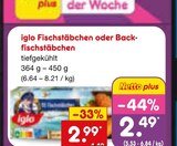 Fischstäbchen von iglo im aktuellen Netto Marken-Discount Prospekt für 2,49 €
