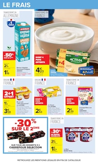 Promotion Lait De Chèvre dans le prospectus Carrefour, valable du 06/10/2026 au 19/10/2026 Promo Lait De Chèvre dans le catalogue Carrefour du moment à la page 35