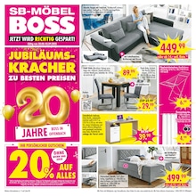 SB Möbel Boss Prospekt für Offenbach mit 16 Seiten SB Möbel Boss Prospekt für Offenbach: "JETZT WIRD RICHTIG GESPART!", 16 Seiten, 30.08.2025 - 05.09.2025