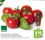EDEKA Tübingen - Bio Bioland Mini Rispentomaten Angebot im Prospekt Bio Bioland Mini Rispentomaten bei EDEKA im Tübingen Prospekt für 1,99 €
