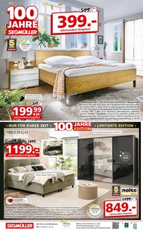 Kleiderschrank im Segmüller Prospekt "100 JAHRE SEGMÜLLER" mit 48 Seiten (München)