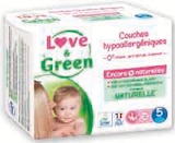 Couches - LOVE & GREEN en promo chez Hyper U Le Grand-Quevilly à 8,99 €