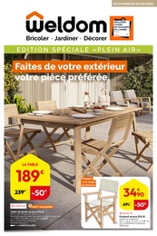 Offre Jardin dans le catalogue Weldom du moment à la page 1