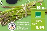 dtsch. Spargel, grün bei Kaufland im Prospekt "" für 5,99 €