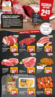 Schweinebraten im REWE Prospekt "Dein Markt" mit 28 Seiten (Siegen (Universitätsstadt))