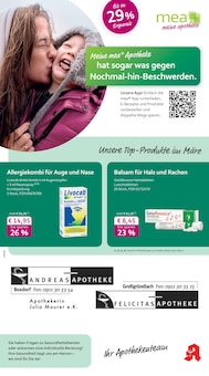 Aktueller mea - meine apotheke Prospekt "Unsere März-Angebote" für Nürnberg Aktueller mea - meine apotheke Prospekt für Nürnberg mit Seiten