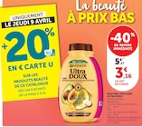 Routine capillaire à Super U dans Chenu Routine capillaire à Super U dans Chenu