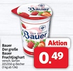 Markant Nordwest Bramsche - Der große Bauer Fruchtjoghurt Angebot im Prospekt Der große Bauer Fruchtjoghurt bei Markant Nordwest im Bramsche Prospekt für 0,49 €