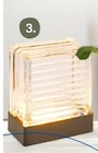 Glasblock-Tischleuchte  im aktuellen Rossmann Prospekt für 14,99 €