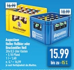 Augustiner Helles Vollbier oder Bruckmüller Hell bei diska im Schönwald Prospekt für 15,99 €