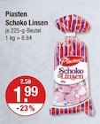 Schoko Linsen von Piasten im aktuellen V-Markt Prospekt für 1,99 €