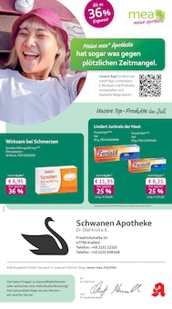 mea - meine apotheke Prospekt Unsere Juli-Angebote mit 4 Seiten